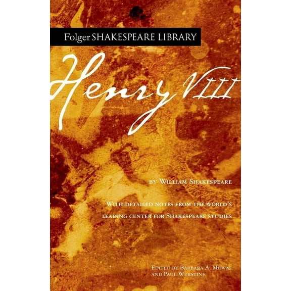 Folger Shakespeare Library Henry VIII, (Paperback)