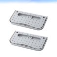 thumbnail image 2 of 2pcs Foldable Hanging Shoes Rack Hangers Simple Sticky Useful Wall Mounted Shoes Holder Slippers Storage Organizer for, 2 of 8