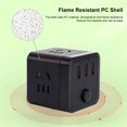 thumbnail image 4 of Multiple Outlet Extender Adapter Square Outlet Expander for Home Hotel Office, 4 of 8