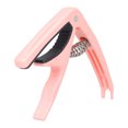 thumbnail image 2 of de Cambio Rápido para lele de Guitarra Acústica / Eléctrica Universal - Rosado Sunnimix Abrazadera de Ukelele Capo Tune, 2 of 8
