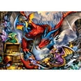 thumbnail image 3 of MasterPieces Glow in the Dark - Dragon's Horde 1000 Piece Adult Jigsaw Puzzle, 3 of 6