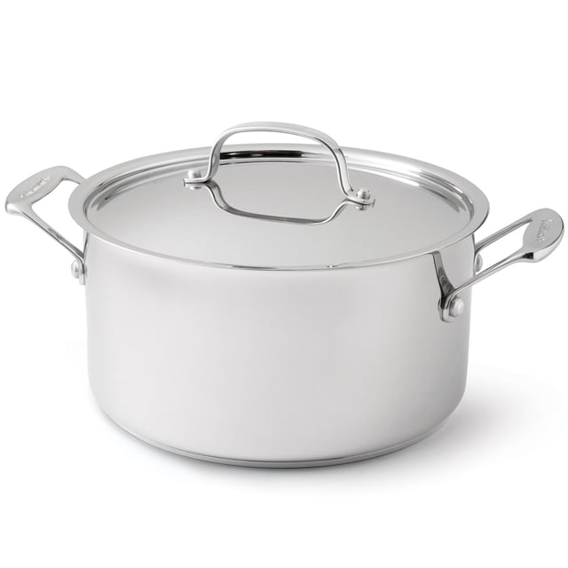Olla Stockpot Cuisinart Chef's Classic de acero inoxidable de 6 litros con tapa