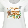 thumbnail image 4 of Inktastic Cute Cookie Baking Crew Women's Plus Size T-Shirt, 4 of 5