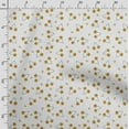 thumbnail image 3 of Soimoi Watercolor Fruit Printed, Japan Crepe SatinFabric, by The Yard 54 Inch Wide, Decorative Sewing Fabric for Dresses Kimonos Gowns, Gray & Yellow, 3 of 5