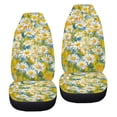 thumbnail image 6 of ZIATUBLE Daisy Front Seat Cover for Car Washable Car Seat Covers Full Set of 2 Auto Seat Protectors for Vehicles Anti-Scratch Seat Covers Car Interior Accessories Decor Fit for Cars SUV Truck Sedan, 6 of 7