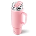 thumbnail image 1 of Vaso Meoky de acero inoxidable de 183 ml con mango, pajita 2 en 1, 1 of 7