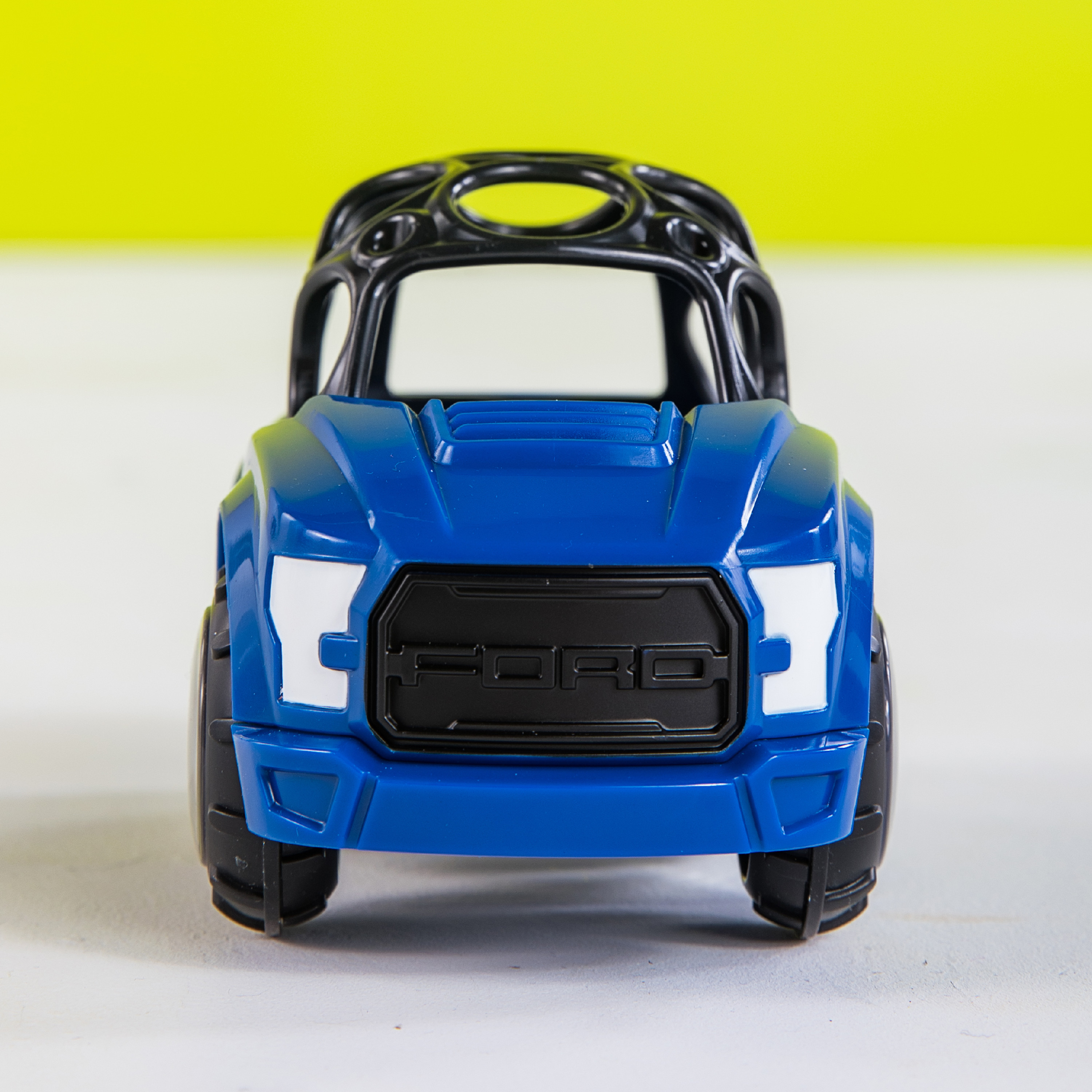 Bright Starts Rattle & Roll F-150 Raptor Easy-Grasp Push Vehicle Toy, Ages 3 Months +