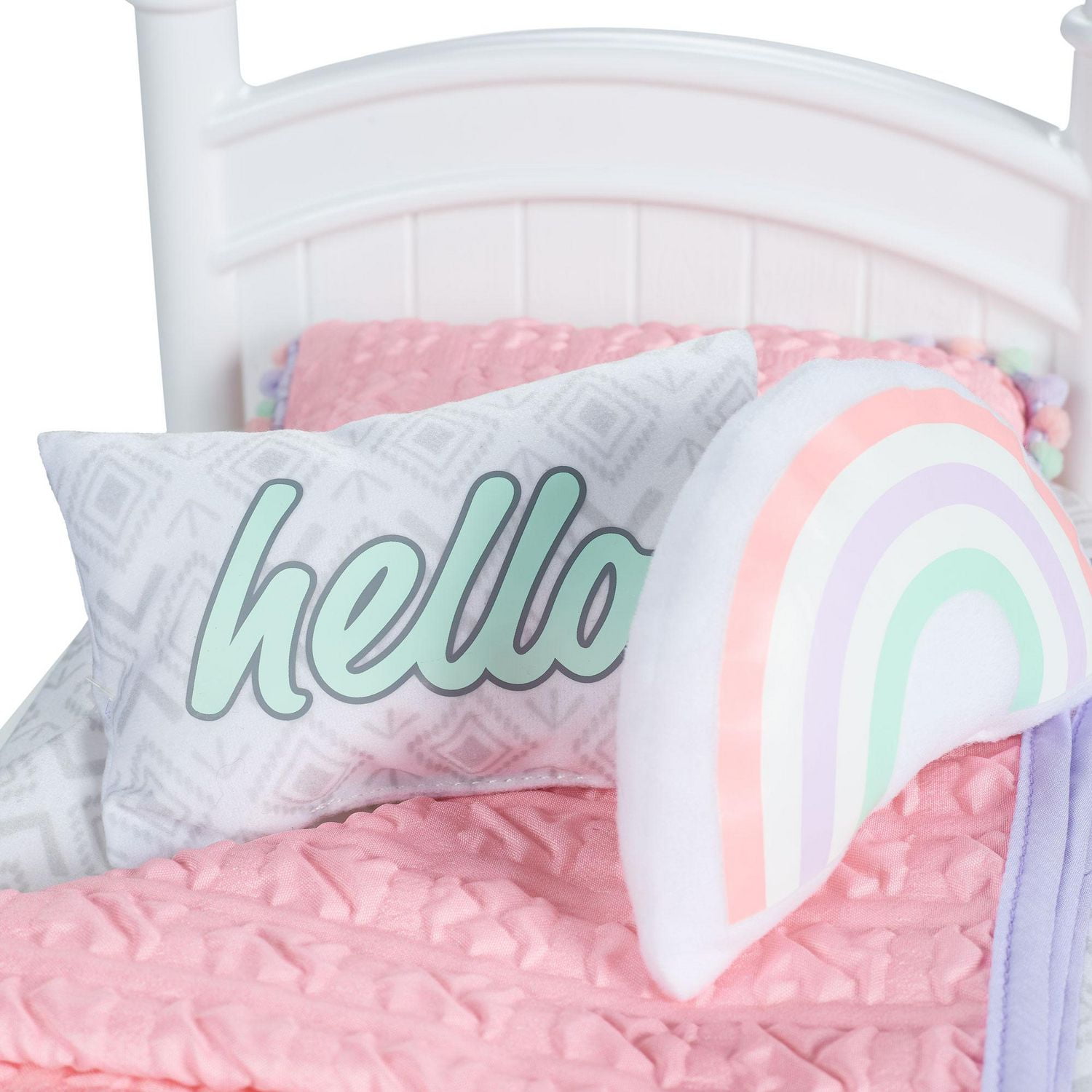 My Life As Stackable Doll Bed for 18" Doll Furniture, 18-inch Doll Accessory