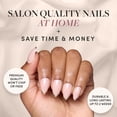 thumbnail image 2 of Uñas cortas con forma de almendra Glamnetic Gold Standard de Press On Nails, 2 of 6
