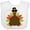 AA-White, variant on Inktastic Thanksgiving Pilgrim Turkey Boys or Girls Baby Bib