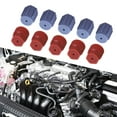 thumbnail image 4 of SPRING 10 Pcs R134A 13Mm & 16Mm Ac System Cap Charging Port Service Cap Hi Low-Side Car Air Conditioning Replacement Maintenance, 4 of 8