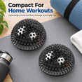 Hedgehog Balance Pods, 6.3 Inch Inflatable Spiky Foot Massage Balls ...