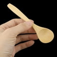 thumbnail image 3 of Household Kitchen Porridge Soup Sugar Salt Wooden Scoop Spoon Wood Color 6pcs, 3 of 7