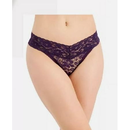 INC International Concepts Women s Lace Thong Panty Underwear  Purple Dynasty 3X