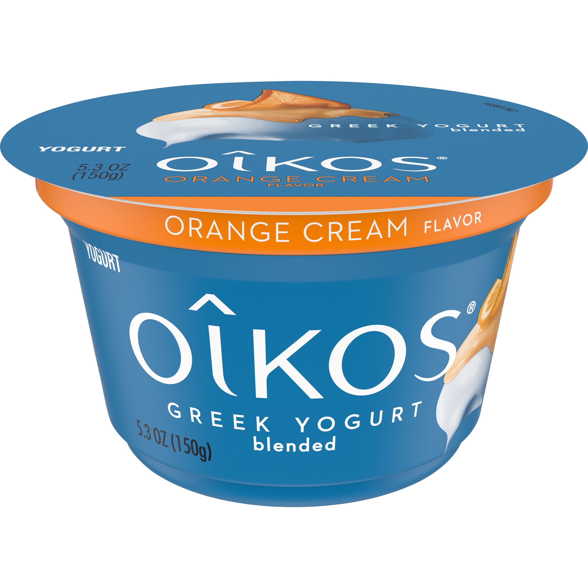 Oikos Whole Milk Orange Cream Greek Yogurt, 5.3 Oz