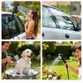 thumbnail image 2 of Portable Smart Shower Pump with Intelligent LED Display & 4 Spray Modes, Portable Shower Pump for Travel & Home, IPX8 Rechargeable Camp Shower for Hiking, Travel, Car, Pet(Q), 2 of 7
