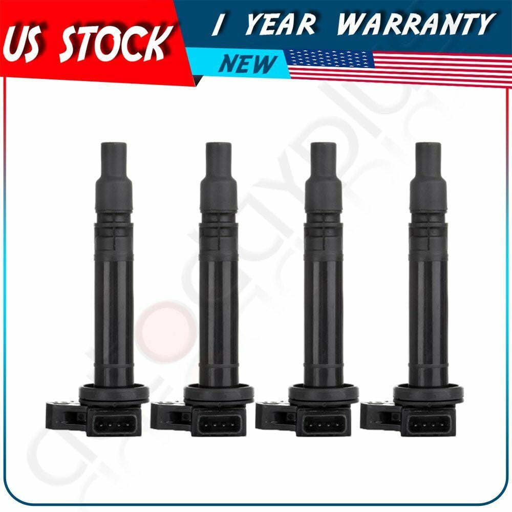 SET OF 4 NEW IGNITION COIL FOR 2000 2001 2002 2003 2004 Toyota 2