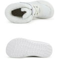 thumbnail image 4 of Boys Girls Barefoot Winter Boots with Wide Toe Box Slip Resistant Waterproof Zero Drop Sole Minimalist Ankle Winter Snow Boots for Toddler/Little Kids/Big Kids, 4 of 14