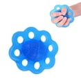 thumbnail image 3 of HOMEMAXS 3pcs 8 Hole Hand Strengthener Multifunctional Elastic Finger Grip Exerciser Physical Therapy Pain Injury Relief Physical Rehabilitation (Blue-Soft), 3 of 8