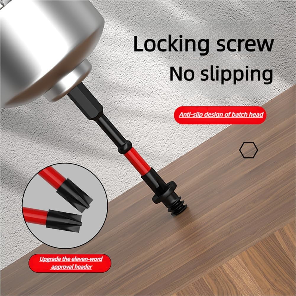 FPH2 Impact Screwdriver Bit Set for Electricians,Fph2 Screwdriver,S2 Steel 65mm & 110mm,1/4 Inch Hex Shank Magnetic Cross Slot Screw Driver Drill Bits Used on Circuit Breakers