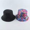 thumbnail image 2 of CoCopeaunts Tie Dye Bucket Hat Women Summer Sun Hats Unisex Reversible Fisherman Hat Beach Sunscreen Reversible Bucket Cap, 2 of 8