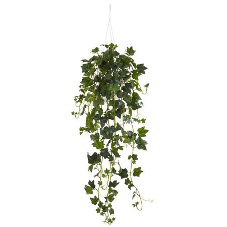English Ivy Hanging Basket Artificial Plant (Best Ivy For Hanging Baskets)