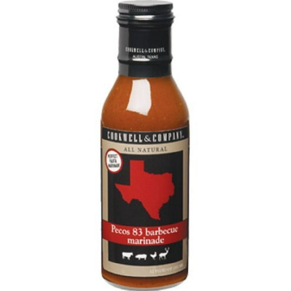 Company Marinade 12 Oz (Pack of 2) (Pecos 83 Barbecue)