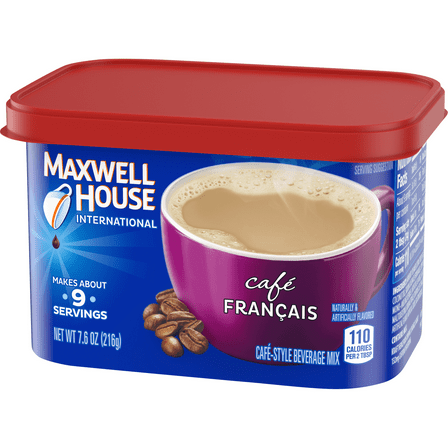 2 Pack Maxwell House International Cafe Francais Beverage Mix