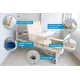 thumbnail image 2 of Cama Hospital Para Casa Enfermera Gambimedic Multifunciones 5 Posiciones Manual Con Baño Integrado Incluye: Mesa, Colchon, Portasuero,, 2 of 9