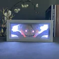 thumbnail image 5 of Periféricos de anime One Piece, figura de Zoro, luz LED, papel cortado, caja de sombras, figuras de Luffy, caja de luz, adornos de escritorio, juguetes, regalos de cumpleaños, 5 of 5