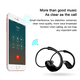 thumbnail image 3 of Auriculares Bluetooth Auriculares deportivos Bluetooth 5.0 repelentes al sudor con, Auriculares internos con micrófono para IOS Android Adepaton 2033184-1, 3 of 9