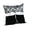 Black and White Damask, variant on Paper Frenzy Gold and Silver Metallic Sparkle Wedding Ring Bearer Pillow