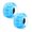 Blue, variant on Luminous Quad Roller Skate Wheels Lighted Roller Skate Wheels with 608 Bearings Magnetic Light Up Skate Replacement Wheels For Double Row Skateboard