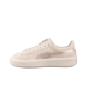 thumbnail image 1 of PUMA Basket Platform Suede Retro Sports Zapatillas de tabla de corte bajo, ligeras y antideslizantes para mujer, 1 of 5