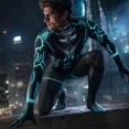 thumbnail image 6 of Anime Cosplay Costume Jumpsuit Outfit Anime Costume Bodysuit Uniform Halloween Men, 6 of 9