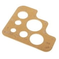 thumbnail image 3 of 1Pcs Clear Acrylic Template DIY Circle Corner Hole Making Leather Craft Tool, 3 of 9