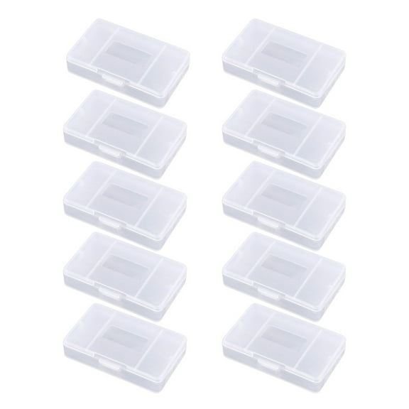 Zeiwohndc 10Pcs Clear Protective Game Cartridge for Case Storage Box Gameboy GB GBP