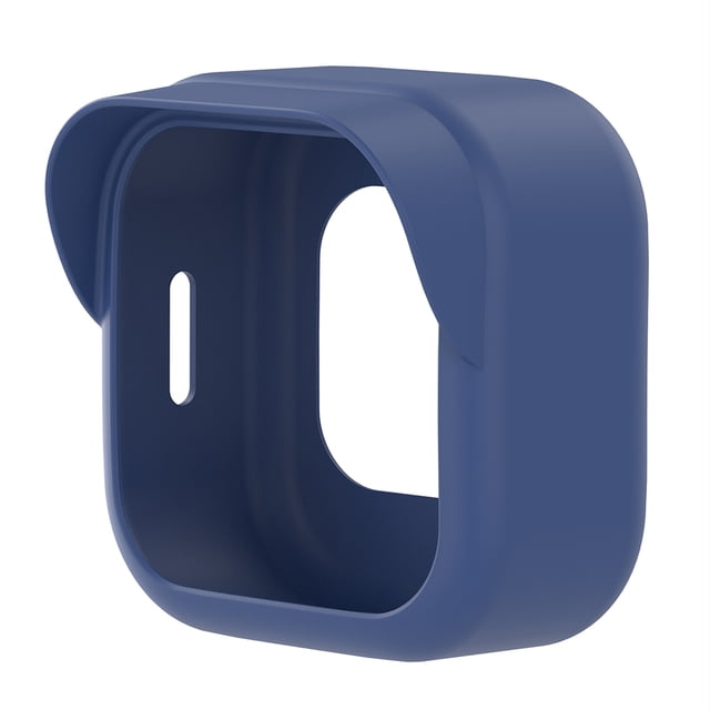 Diseño de borde de carcasa de cámara de silicona para Blink Outdoor 4 (4.a generación) (azul retro)