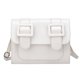 thumbnail image 1 of Bolso de mensajero de una sola pieza de cuero artificial para mujer, bolso de mano de color sólido, 1 of 6