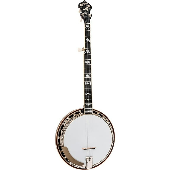 Recording King Carl Jackson Signature Lonesome Dove Resonator Banjo Tobacco Sunburst