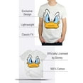 thumbnail image 3 of Mad Donald Duck Face Disney World Disneyland Funny Mens Adult Graphic Costume Humor Apparel Tee T-Shirt, 3 of 4