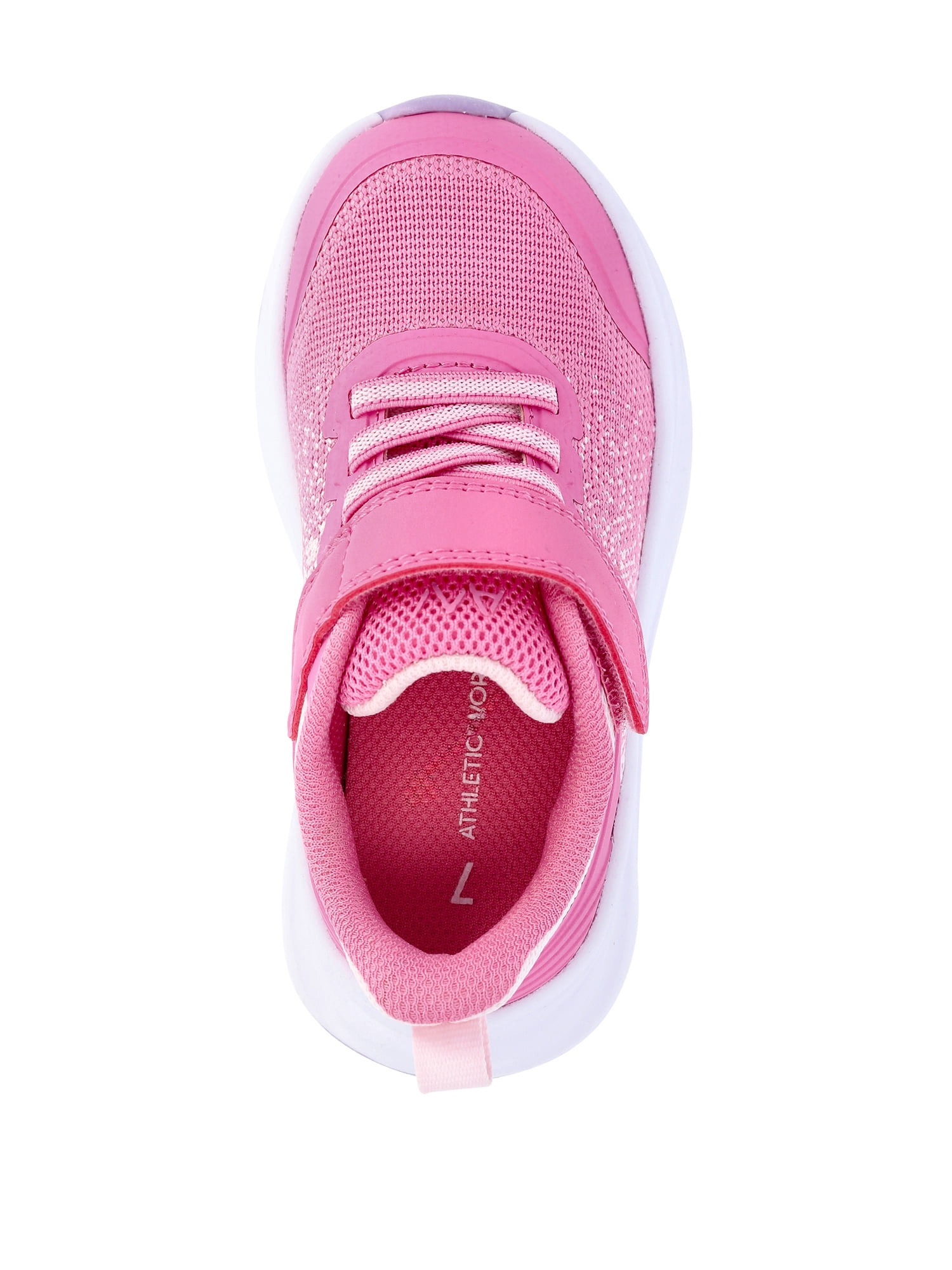 Athletic Works Baby and Toddler Bungee Knit Jogger Sneakers