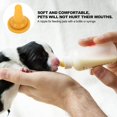 thumbnail image 3 of Tetina para biberón de mascotas, 15 piezas Tetina de silicona suave para gatos, accesorio de herramienta de alimentación para mascotas para cachorros, 3 of 5