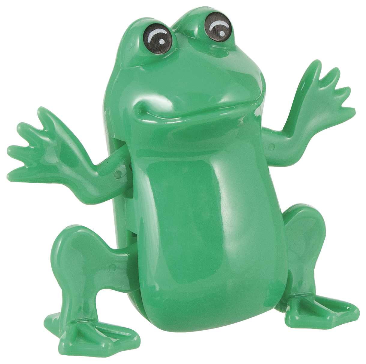 Wind & Go Frog Toy Ganz Wind Up Shuffling Bull Frog