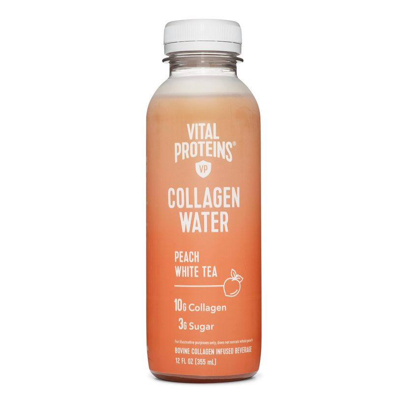 Vital Proteins Peach White Tea Collagen Water 12 fl Oz Bottle