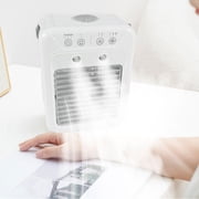 Mini Air Conditioners, Rechargeable Portable AC Unit, Personal Cooling Fan with 2 Speeds & 2 Cool Air Spray, Small Room Air Conditioners for Bedroom, Office, Outdoor