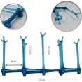 thumbnail image 4 of Retractable Bottle Drainer Stand Cup Drying Rack Drinking Glass and Sports Bottle Drainer Stand Plastic Bag Dryer and Mug Tree Cup Stand Tray Holder for Kitchen,Office(Random Color), 4 of 6