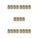 thumbnail image 1 of Yuarrent Paquete de 4 ruedas autoadhesivas para muebles de hogar, polea con cuentas de acero Type2 NO2 Yuarrent CBP321251, 1 of 5