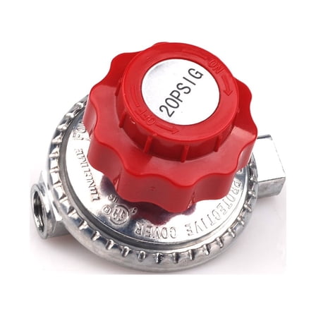 Adjustable 0 to 20psi Propane Regulator LP Gas Heater Stove Cylinder Valve