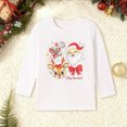 thumbnail image 2 of Gubotare Baby Girl Shirts Christmas Shirts Girl Long Sleeve Tshirts Graphic Tees 2T, 2 of 9